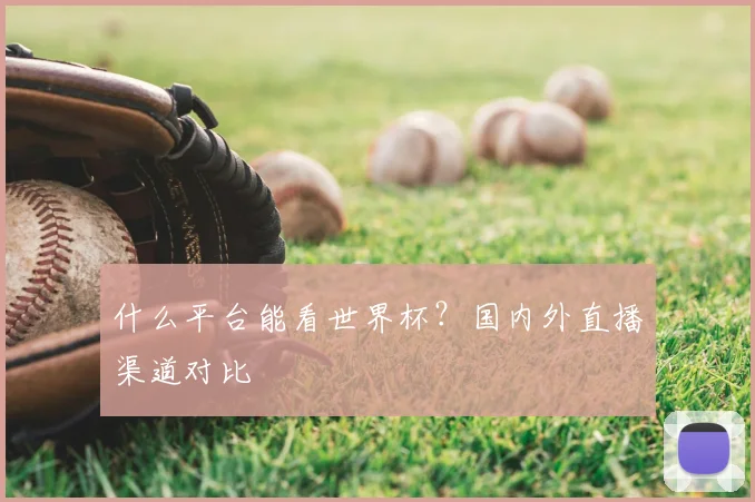 什么平台能看世界杯？国内外直播渠道对比