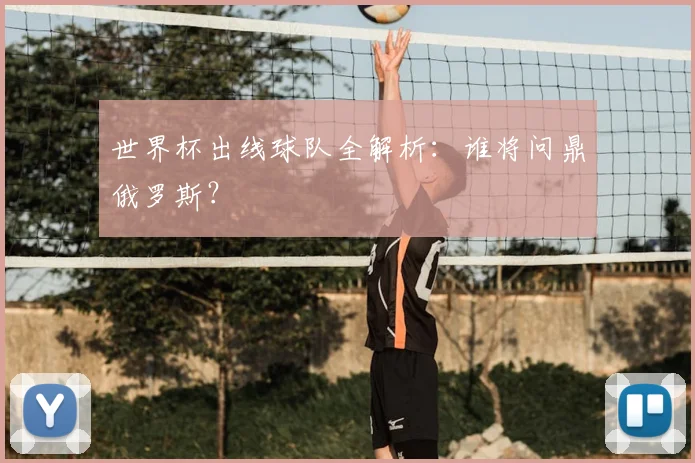 世界杯出线球队全解析:谁将问鼎俄罗斯?